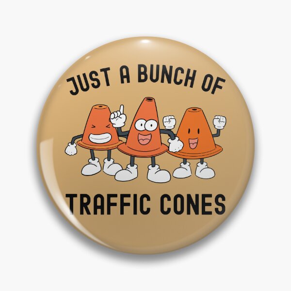 Item preview, Just a Bunch of Traffic Cones! Halloween Costume Spooktober 2022 design designed and sold by to-esu.