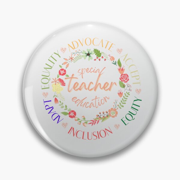 Item preview, Teacher Special Education, Equality Equity Inclusion Accept Advocate Adapt designed and sold by two7designs.
