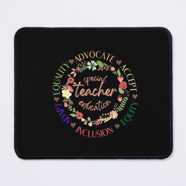 Item preview, Teacher Special Education, Equality Equity Inclusion Accept Advocate Adapt designed and sold by two7designs.