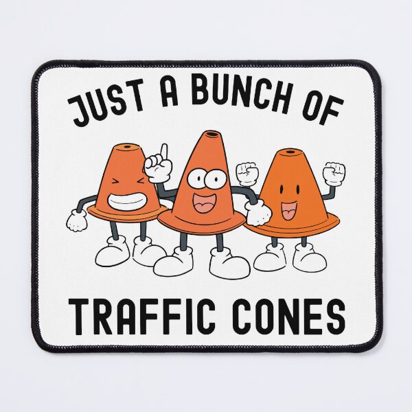 Item preview, Just a Bunch of Traffic Cones! Halloween Costume Spooktober 2022 design designed and sold by to-esu.