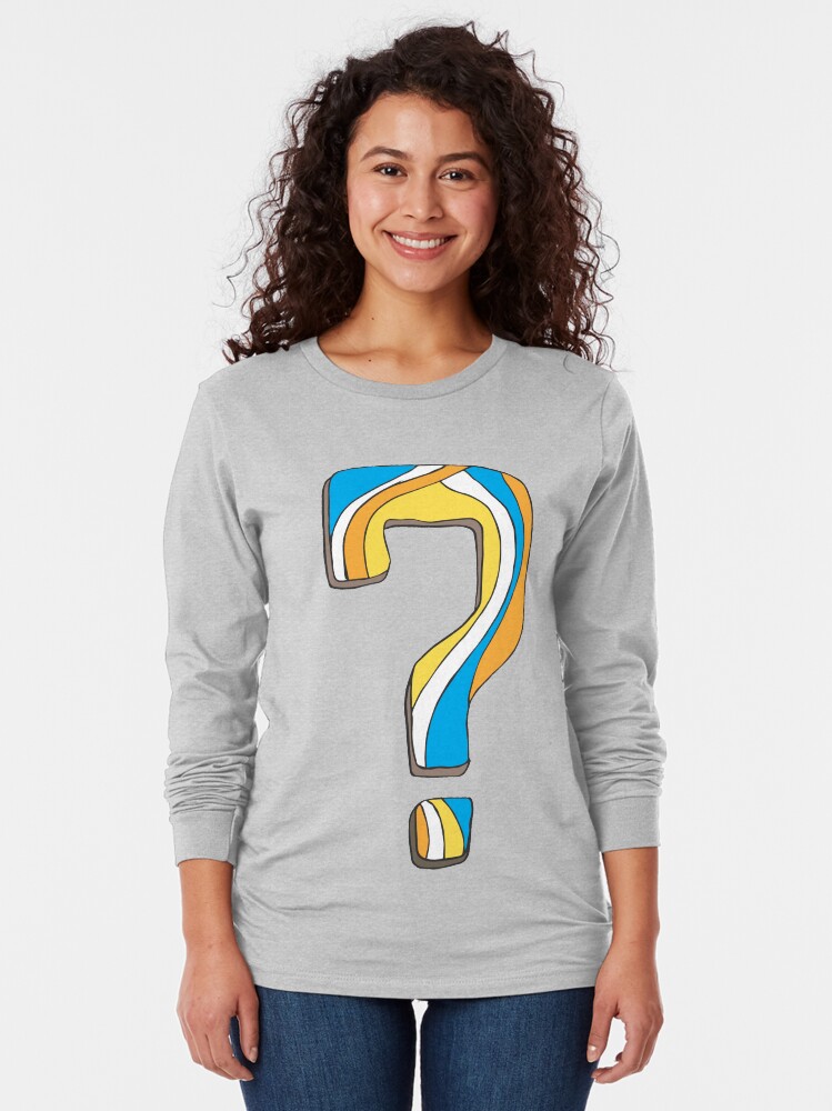Alternate view of Why? Long Sleeve T-Shirt