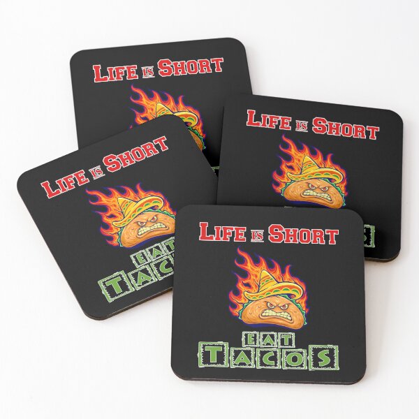 Item preview, Life Is Short - Eat Tacos designed and sold by Shirtflyer.