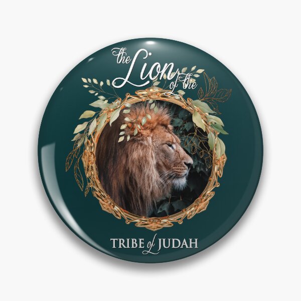 Item preview, Lion of Judah wreath on bottle green designed and sold by AbideApparel.
