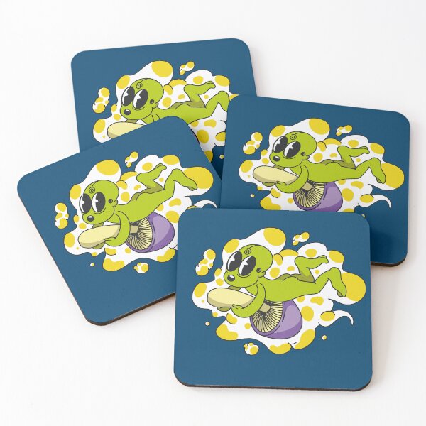 Item preview, Alien Riding on the Mushroom designed and sold by bennetthuskers.
