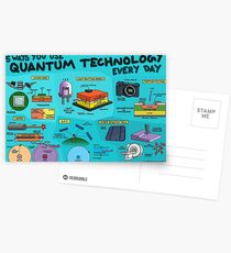 5 Wege, wie Sie jeden Tag mit Quantentechnologie arbeiten Postkarten