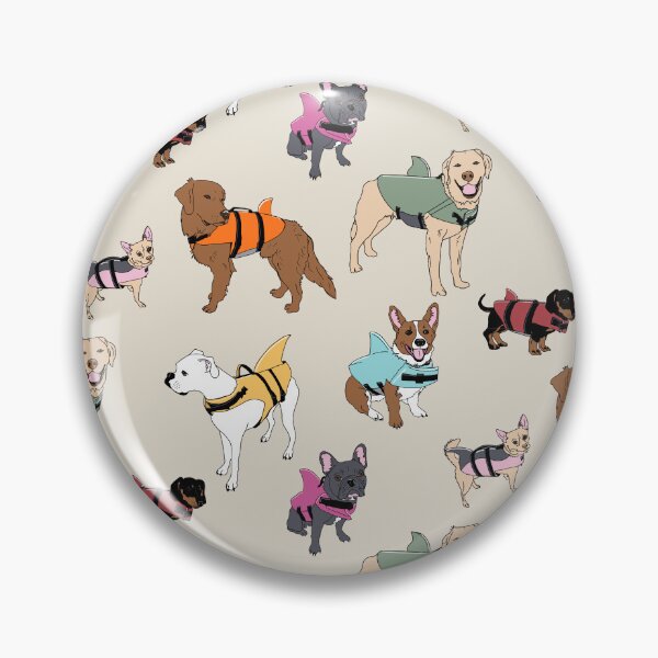 Item preview, perro, tiburones, en, arena designed and sold by Quick Brown Fox Canada.