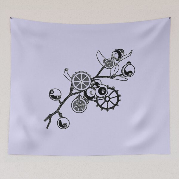 Item preview, A Wiry Branch of Blueberries  designed and sold by SteamedpunkVegg.