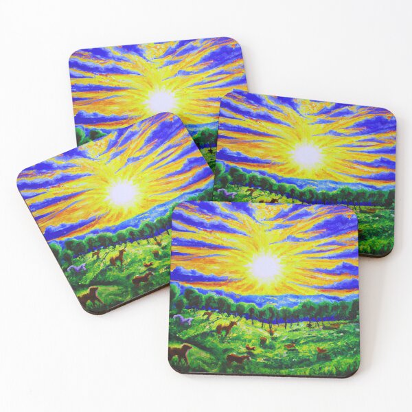 Item preview, Sunrise Over Forest designed and sold by Zestpond.