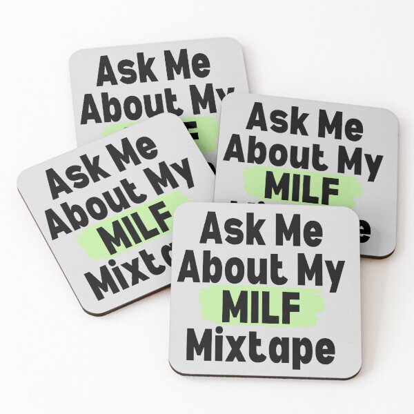 Item preview, Ask Me About My MILF Mixtape designed and sold by Pink Ribbon.
