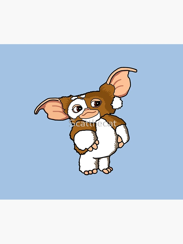 Gizmo Gremlins Digital Illustration Pet Blanket for Sale by Scatthecat