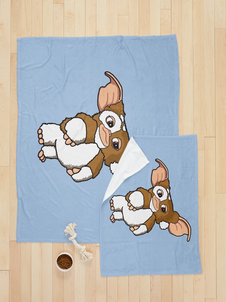 Alternate view of Gizmo Gremlins Digital Illustration Pet Blanket