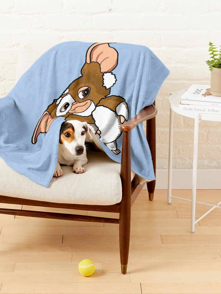 Alternate view of Gizmo Gremlins Digital Illustration Pet Blanket