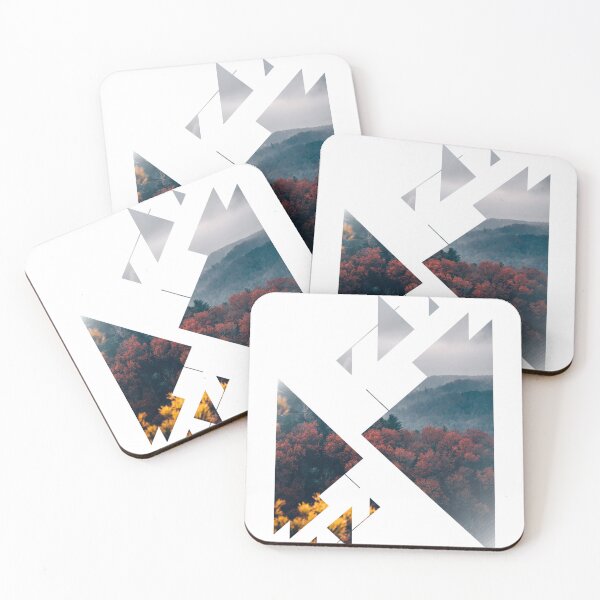 Item preview, abstract mountain designed and sold by ApurwaArtShop.