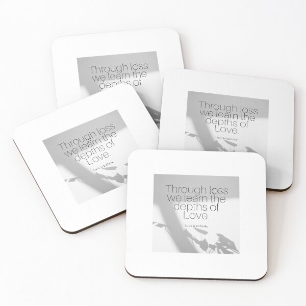 Item preview, Through loss we learn the depths of Love.  designed and sold by Nicole DeAngelis Art .