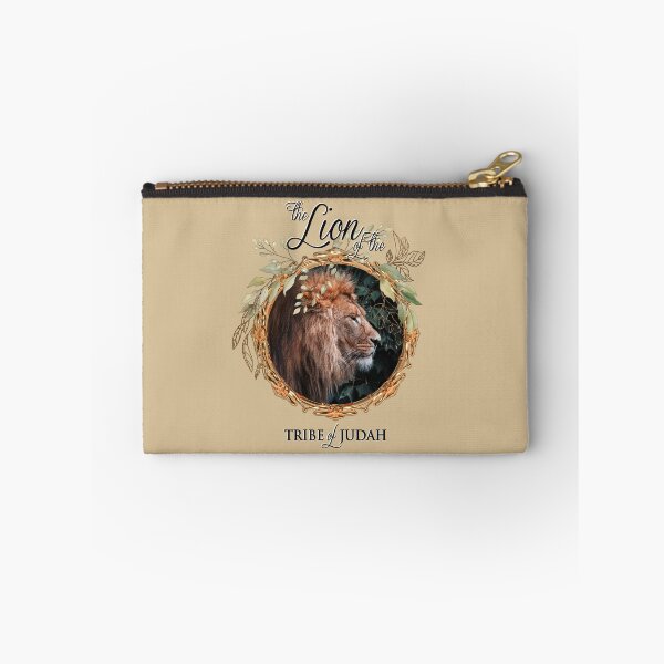 Item preview, Lion of Judah wreath on beige designed and sold by AbideApparel.