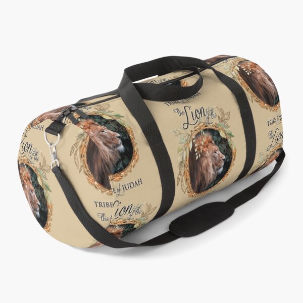 Item preview, Lion of Judah wreath on beige designed and sold by AbideApparel.