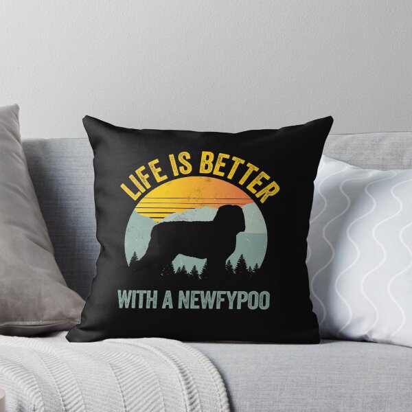 Item preview, Life Is Better With A Newfypoo Summer Dog Gift  designed and sold by Guarddogdrive.