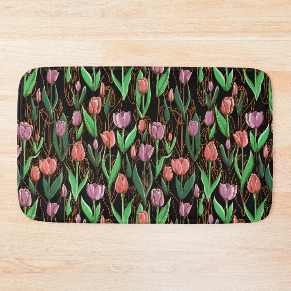 Item preview, bed of tulips designed and sold by yfpatterndesign.