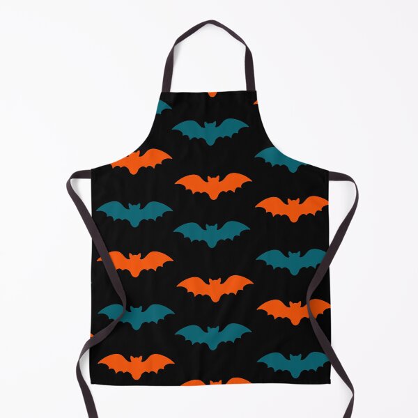 Item preview, Bats Tile (Blue and Orange) designed and sold by Zia Frazier.