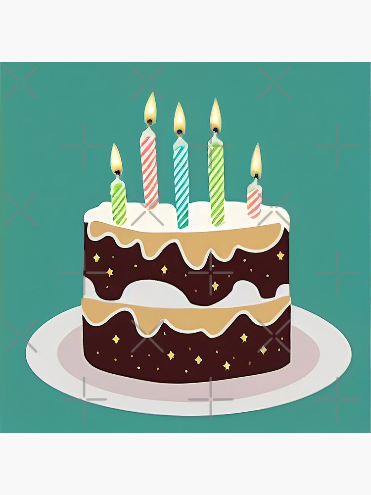 👉 Editable Birthday Cakes (5 Candles) (teacher made)
