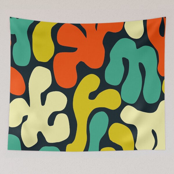 Item preview, Colorful Abstrat Coral Reefs Pattern designed and sold by Deutschic.