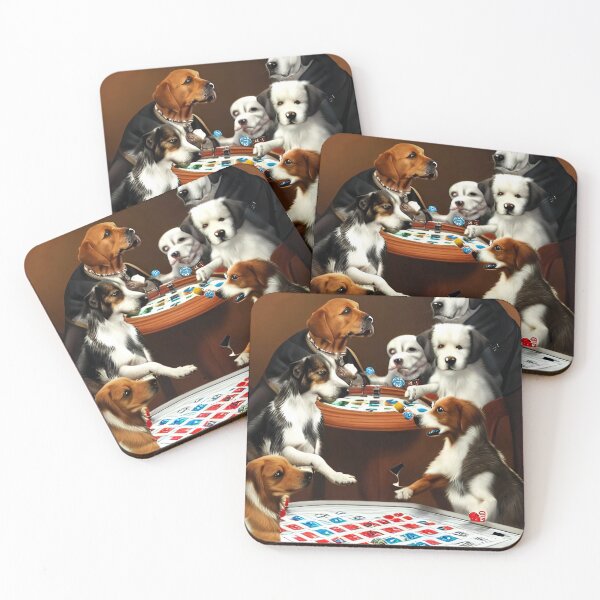 Item preview, Gambling dogs designed and sold by RTrivella.