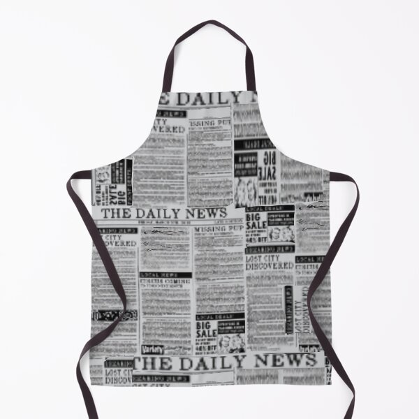 Item preview, newspaper pattern designed and sold by HibiscusHeron.