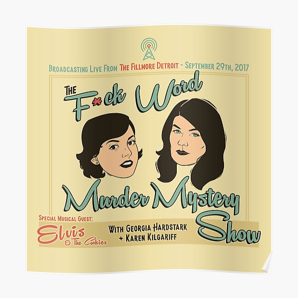 Detroit F*ck-Word Murder Mystery Show Poster
