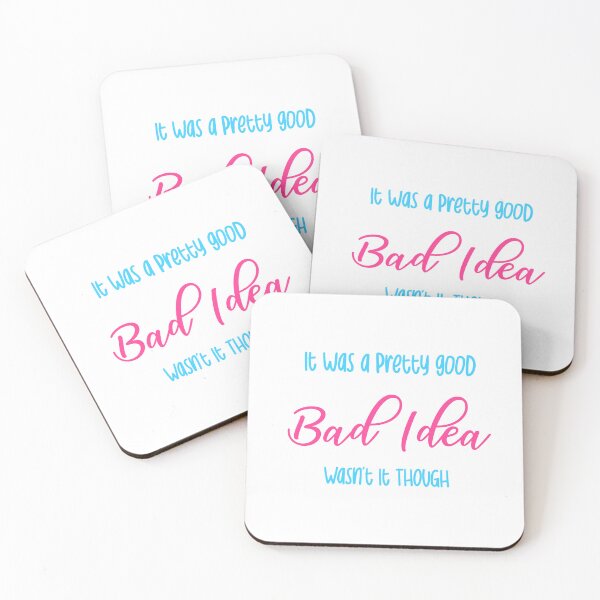 Item preview, Broadway Waitress "Bad Idea" Musical Theater Sticker designed and sold by Brooke’s Broadway Stickers.