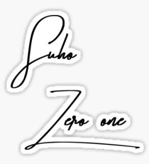 suho (junmyeon) exordium shirt Sticker