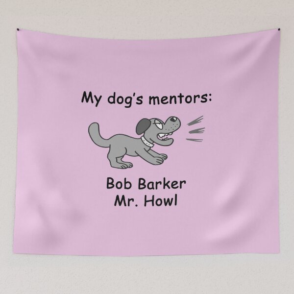 Item preview, My dogs mentors: Bob Barker and Mr. Howl designed and sold by SomeGuyLou.