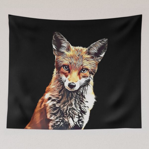 Item preview, Fox Sitting On Ground designed and sold by Palteeshop.