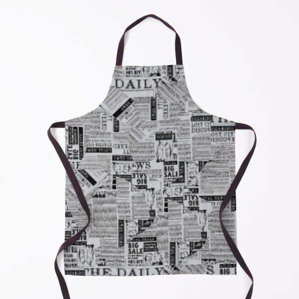 Item preview, newspaper pattern designed and sold by HibiscusHeron.