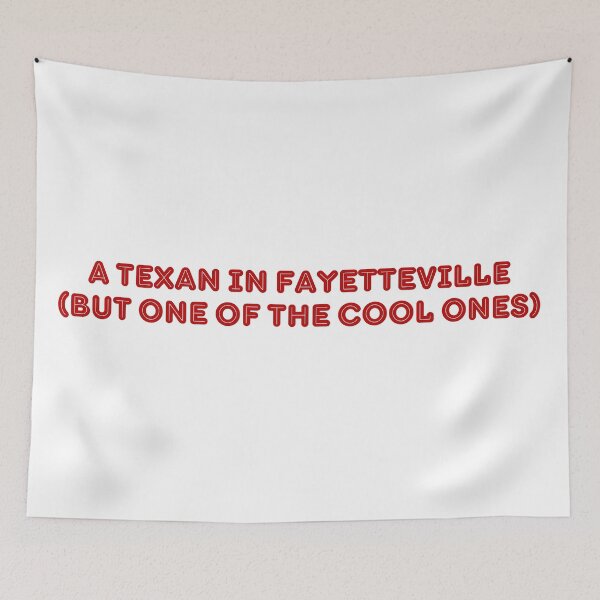 Item preview, A Cool Texan In Fayetteille Arkansas designed and sold by Pink Ribbon.