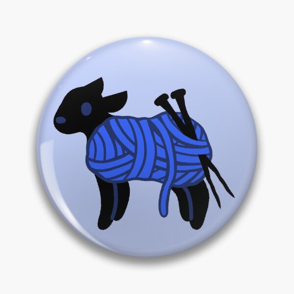 Item preview, Blue Yarn Sheep designed and sold by TheDangerGoose.