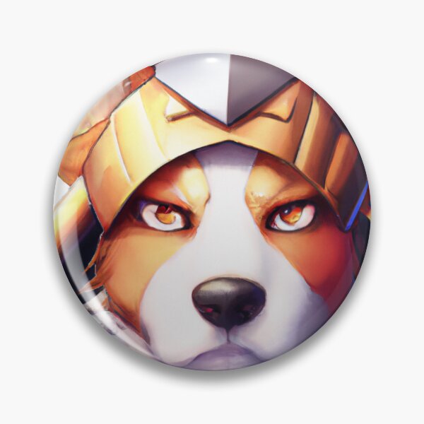 Item preview, Samurai Corgi designed and sold by Corgitude Stickers.