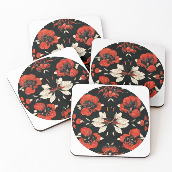 Item preview, Samsung  Cases22 | Rouge In Black Floral  designed and sold by Designsssssssssssssssss.