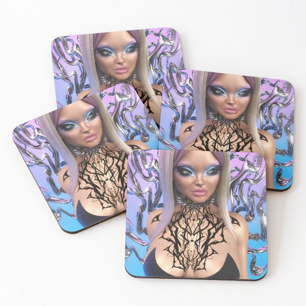 Item preview, Barbie, chrome type, tattoos designed and sold by Jianina Alondra.