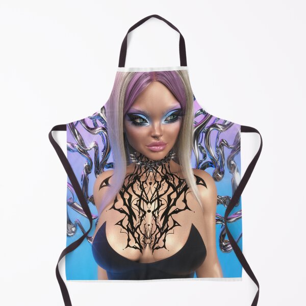 Item preview, Barbie, chrome type, tattoos designed and sold by Jianina Alondra.