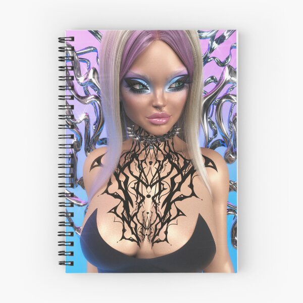 Item preview, Barbie, chrome type, tattoos designed and sold by Jianina Alondra.