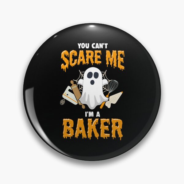 Item preview, You Can't Scare Me I'm A Baker Halloween Ghost Costume designed and sold by omgsavariya.