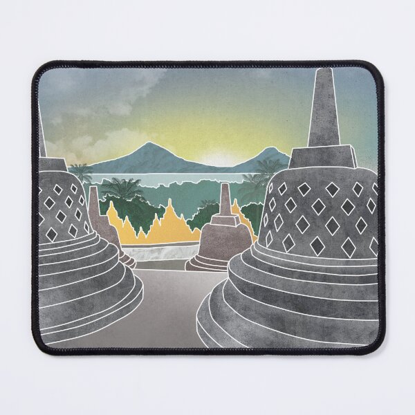 Artikelvorschau, Borobudur-Tempel in Indonesien entworfen und verkauft von traveltheory.