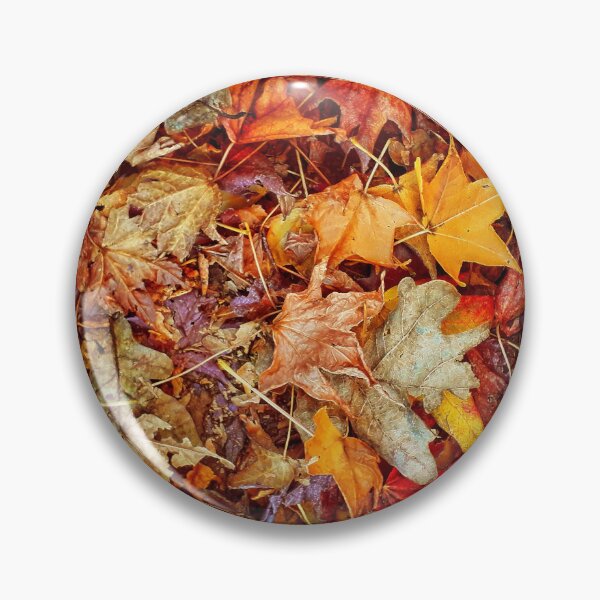 Item preview, Fallen Leaves in Autumn - Autumn Leaf Colors Variety - Warm Tones designed and sold by Beachy.