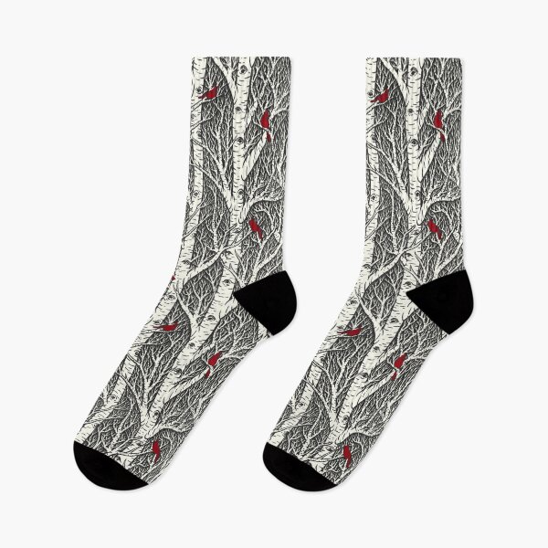 Item preview, Cardinals & Birches designed and sold by Rachel Quinlan.