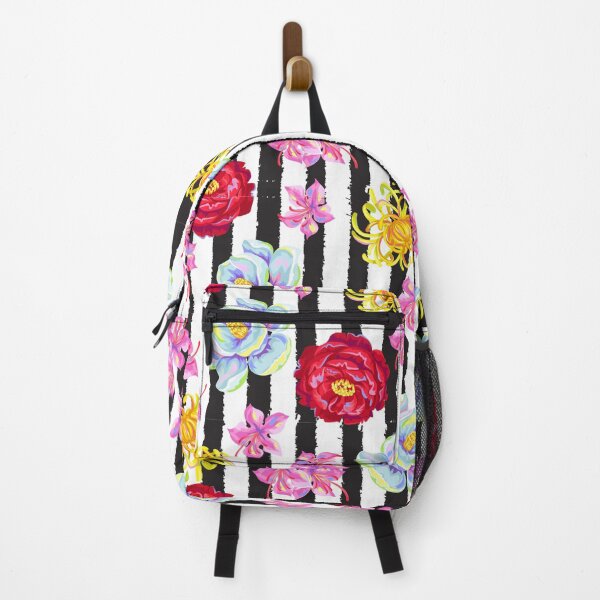 Item preview, One of my Favorite Floral Striped Prints designed and sold by Trimzz.