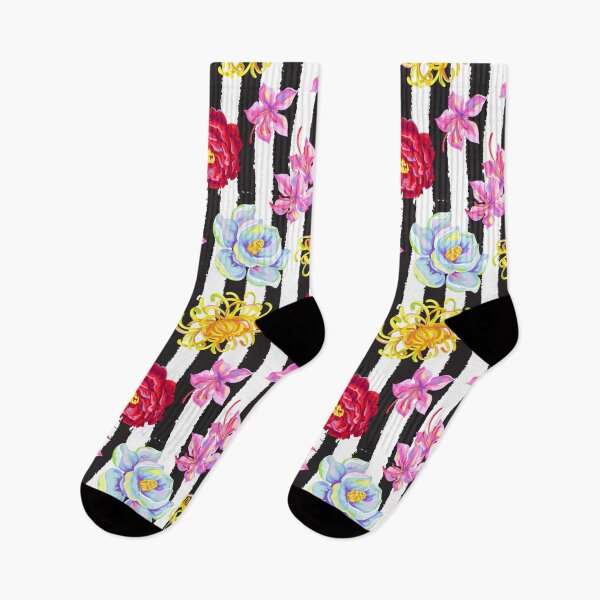 Item preview, One of my Favorite Floral Striped Prints designed and sold by Trimzz.