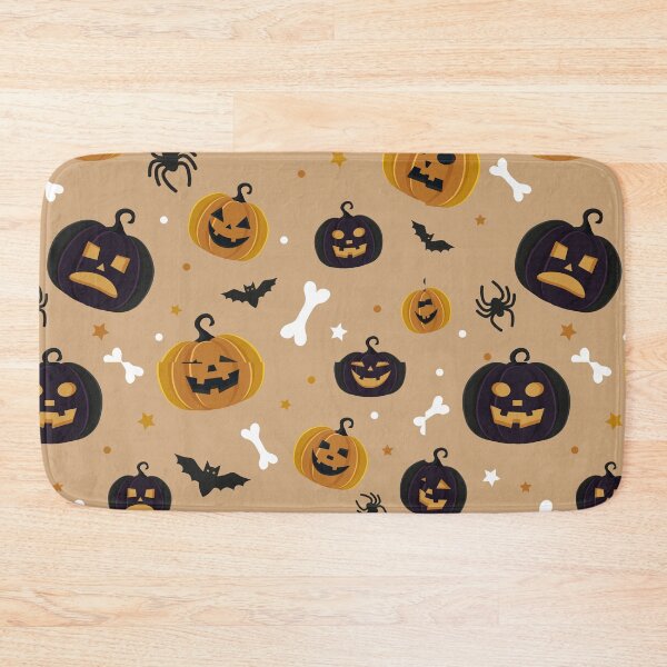 Item preview, halloween patterns scary face Motivation Scriptures designed and sold by DesignisMine.