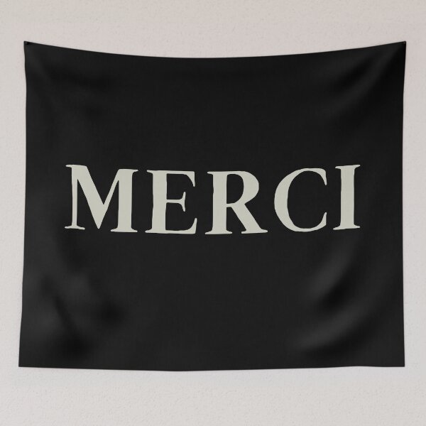 Item preview, MERCI. designed and sold by Detachedsoul.