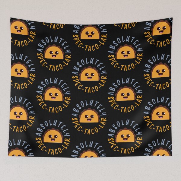 Item preview, Absolutely Spec Taco Funny Taco Design Kawaii Cute Design designed and sold by narekmug.
