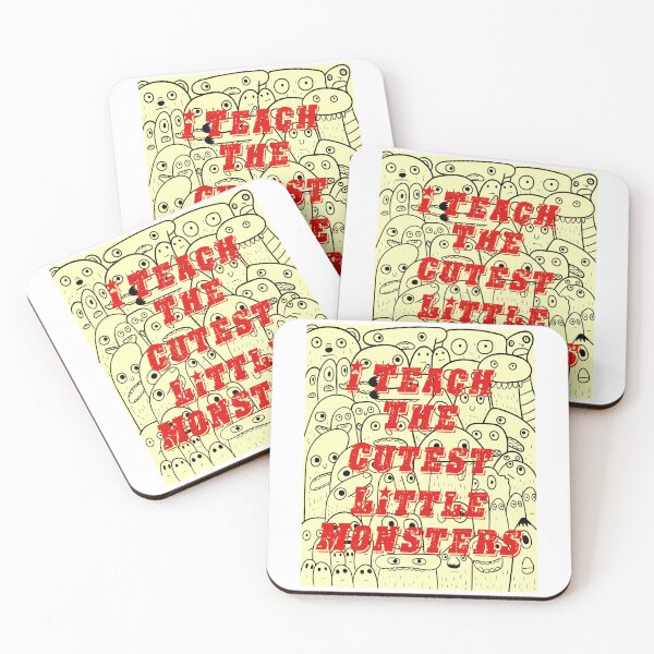 Item preview, I Teach The Cutest Little Monsters designed and sold by earth wings.
